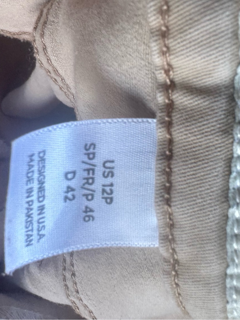 Jones New York Beige Women's Jeans – Neutral Mid-Rise